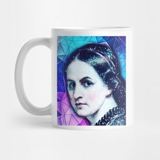 Anne Bronte Snowy Portrait | Anne Bronte Artwork 6 Mug